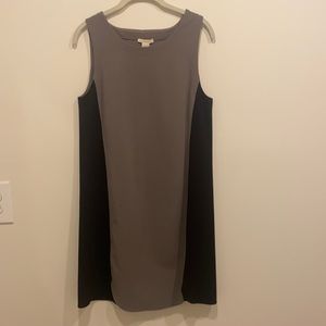 White + Warren Color Block Dress